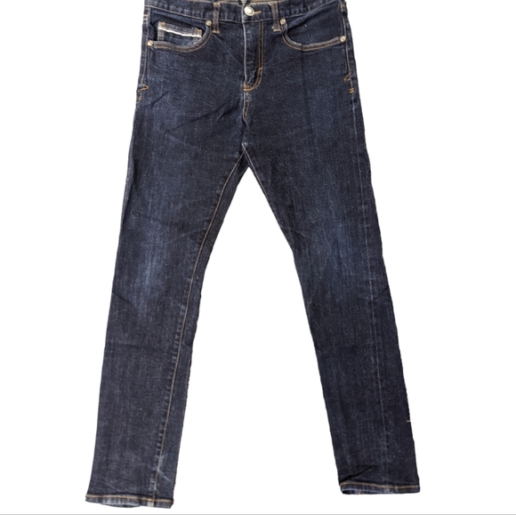 NWOT NEW Without Tags COMMERCE Men's Slim Jeans in Dark Blue Denim Size 30x32 - Picture 1 of 6